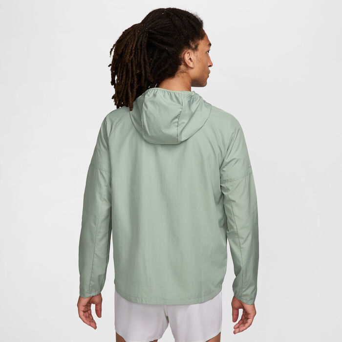 Nike Men's Miler Repel Running Jacket Green Nike Men's Miler Repel Running Jacket Green image number 1
