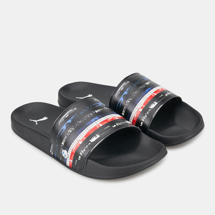 PUMA Men's BMW Motorsport Leadcat 2.0 Renegade Slides Black PUMA Men's BMW Motorsport Leadcat 2.0 Renegade Slides Black image number 0