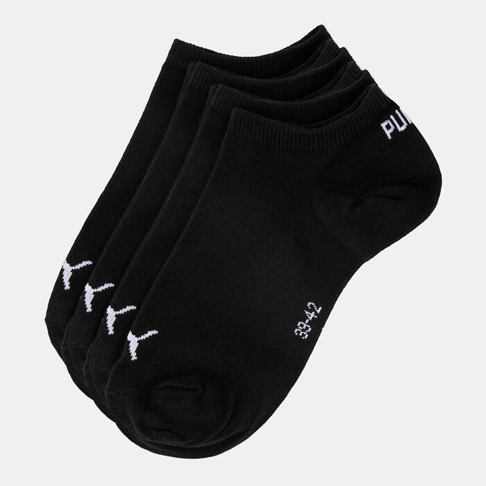 PUMA Logo Ankle Socks (3 Pairs) Black PUMA Logo Ankle Socks (3 Pairs) Black image number 0