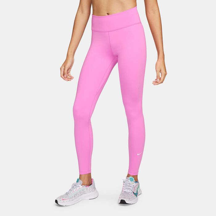 Nike Women's One Dri-FIT Training Leggings Pink image number 0