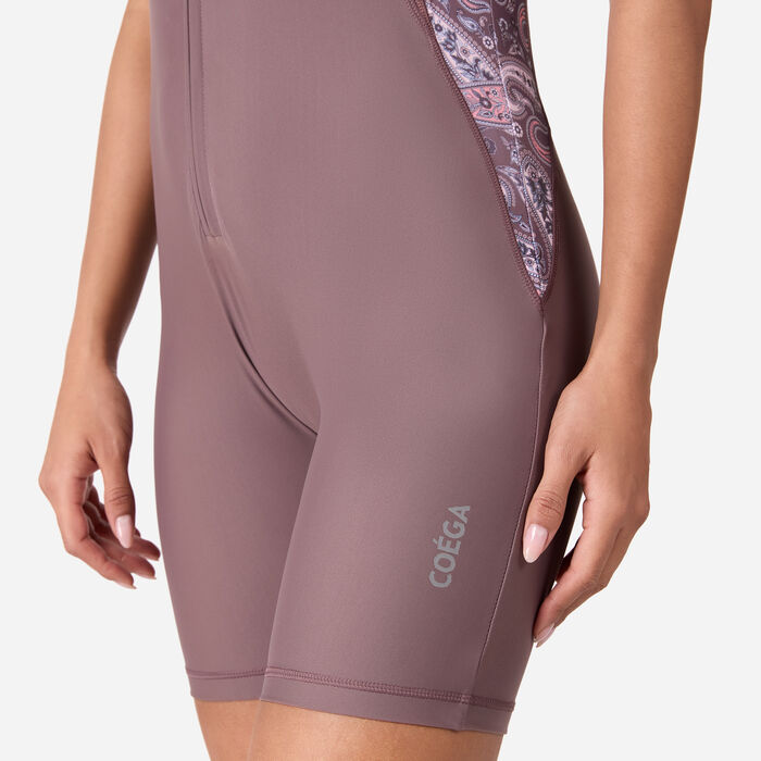 COEGA Women's Slim-Kini 3/4 One-Piece Swimsuit Blue image number 2