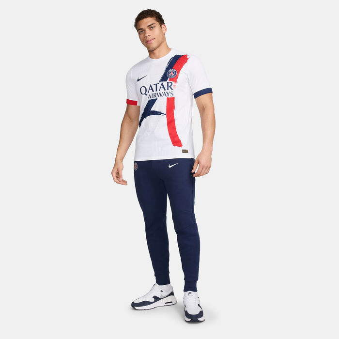 Nike Men's Paris Saint-Germain 24/25 Away Authentic Football Jersey White Nike Men's Paris Saint-Germain 24/25 Away Authentic Football Jersey White image number 2