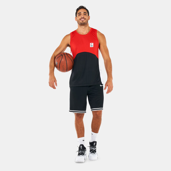 Nike Men's Starting 5 Dri-FIT Basketball Jersey Red image number 2
