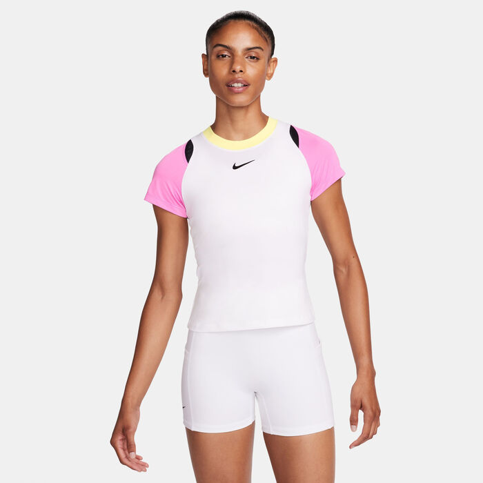 Nike Women's NikeCourt Advantage Dri-FIT Top White Nike Women's NikeCourt Advantage Dri-FIT Top White image number 0