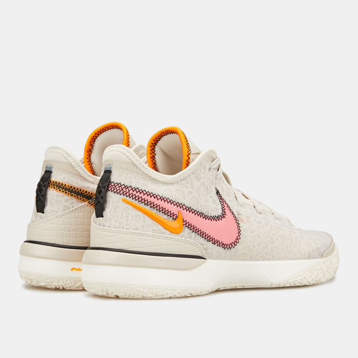 Nike Men's LeBron NXXT Gen Basketball Shoe Ivory image number 2