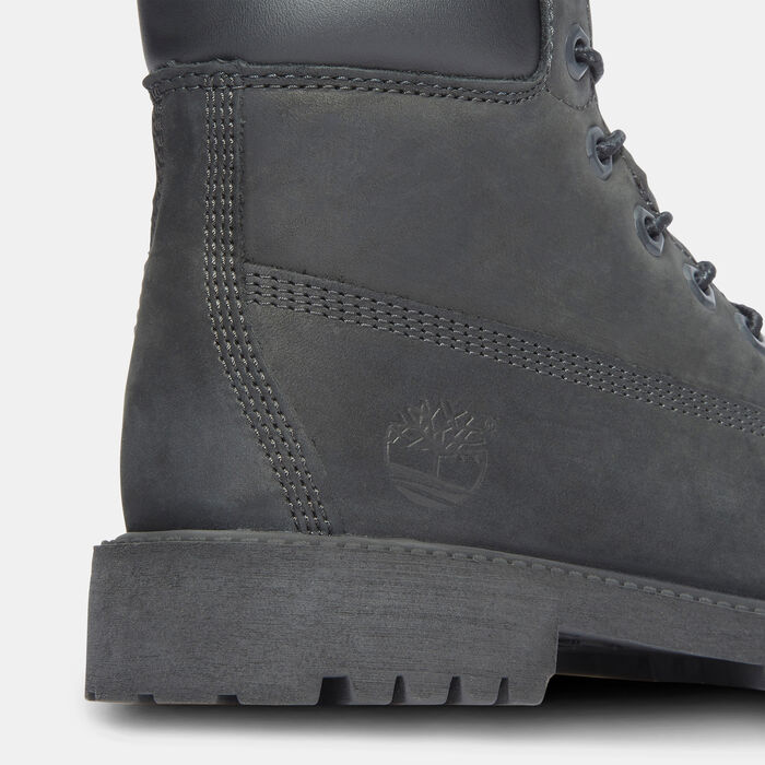 Timberland Kids' Premium 6-Inch Waterproof Boots Black image number 3