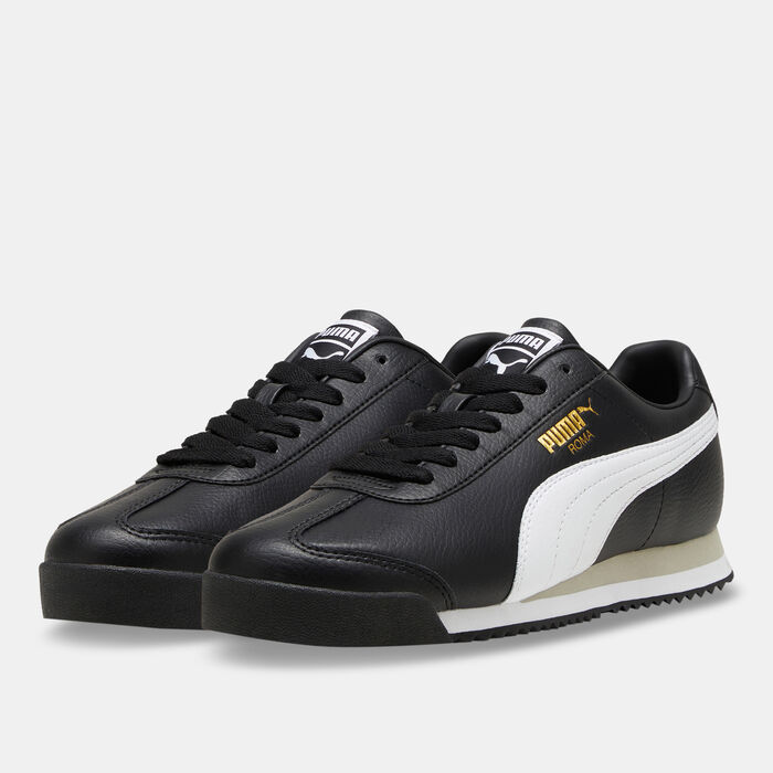 PUMA Men's Roma 24 Shoes Black PUMA Men's Roma 24 Shoes Black image number 1