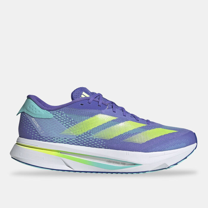 adidas Men's Adizero SL2 Running Shoes Blue adidas Men's Adizero SL2 Running Shoes Blue image number 0