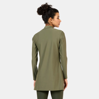 adidas Women's Padded Full Cover Wear 3-Piece Swiming Set Green