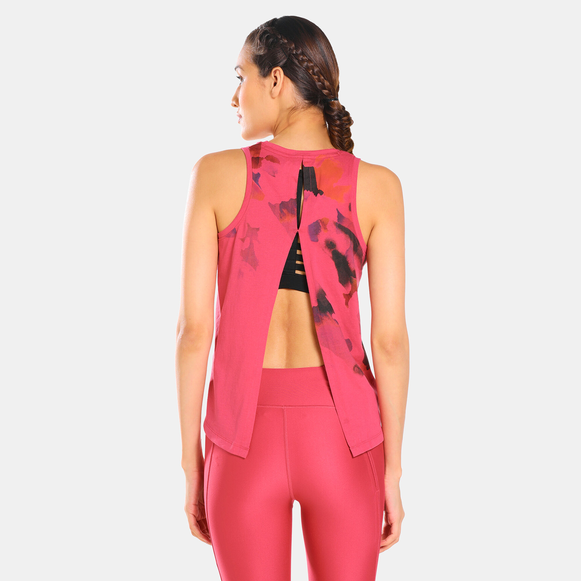 Under armour tie back tank deals
