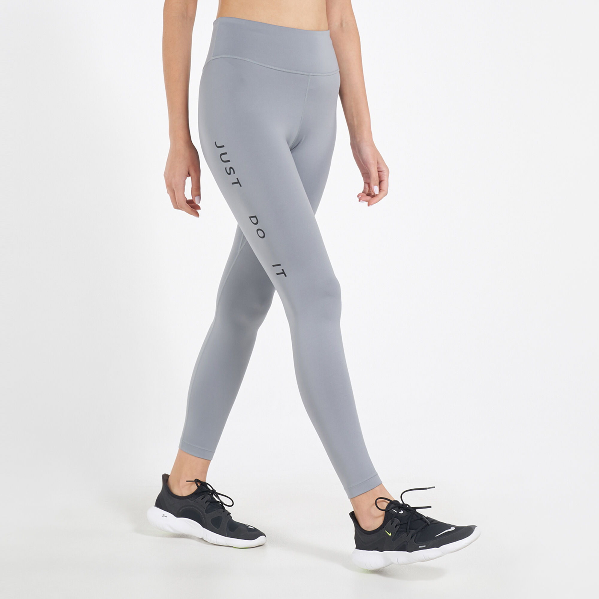 Grey nike sports leggings hot sale