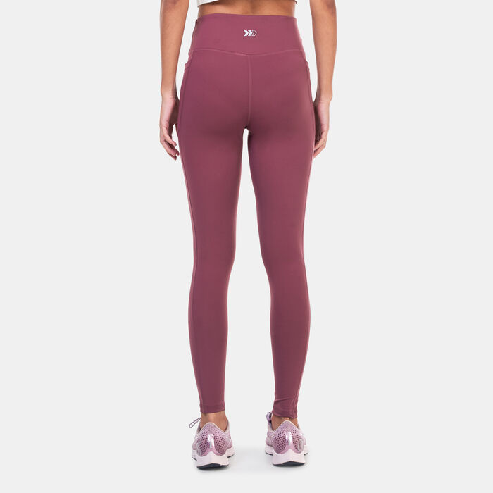 Sun and Sand Sports Women's Pocket Training Leggings Red Sun and Sand Sports Women's Pocket Training Leggings Red image number 1