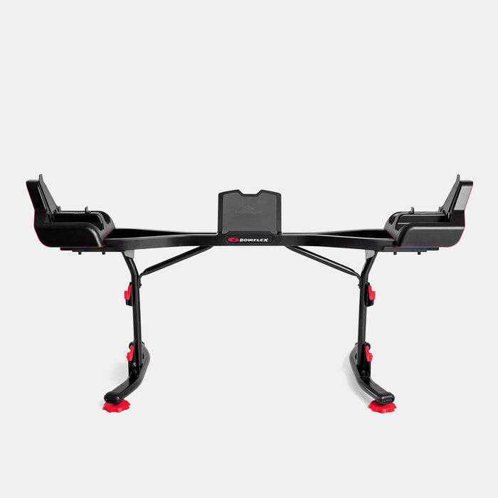 Bowflex SelectTech 2080 Barbell Stand with Media Rack Multi-Color Bowflex SelectTech 2080 Barbell Stand with Media Rack Multi-Color image number 1