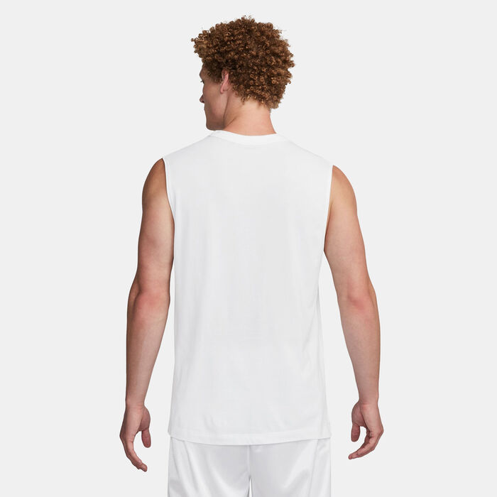 Jordan Men's Sport Dri-FIT Top White image number 1