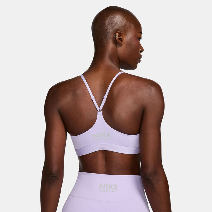 Nike Women's Indy Light-Support Sports Bra Purple image number 1