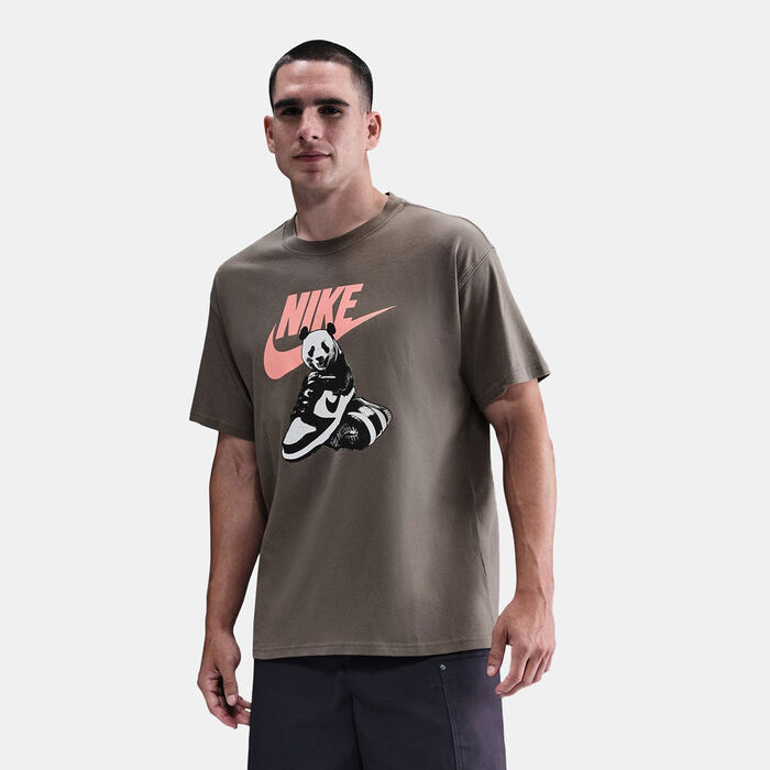 Nike Men's Sportswear Printed T-Shirt Brown Nike Men's Sportswear Printed T-Shirt Brown image number 0