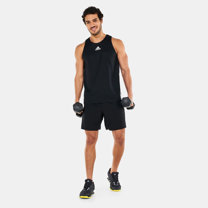 adidas Men's HIIT Mesh Training Shorts Black adidas Men's HIIT Mesh Training Shorts Black image number 2