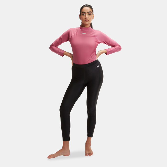 Speedo Women's Speedo Essentials Leggings Black Speedo Women's Speedo Essentials Leggings Black image number 2