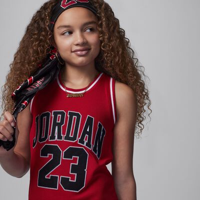 Jordan Kids' 23 Jersey dress Red