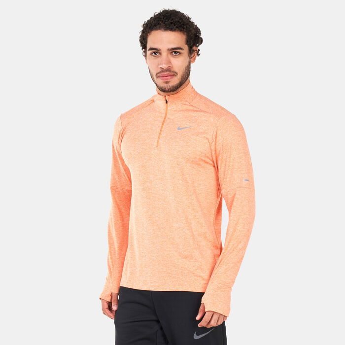 Nike Men's Dri-FIT Element Top Orange Nike Men's Dri-FIT Element Top Orange image number 0
