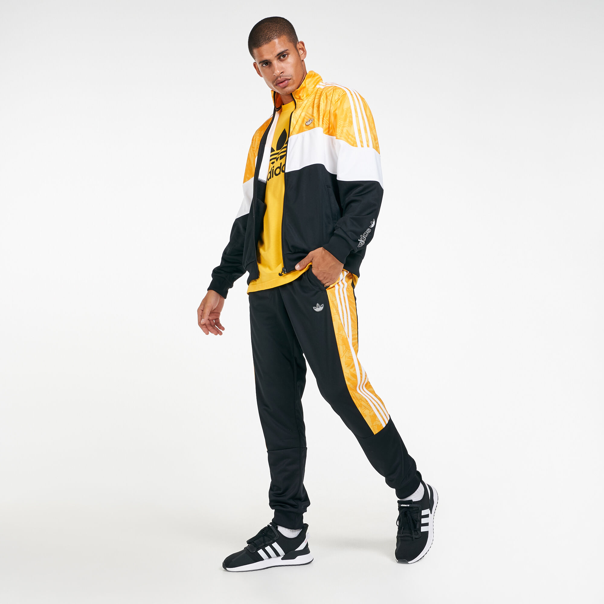 Adidas graphic deals track jacket