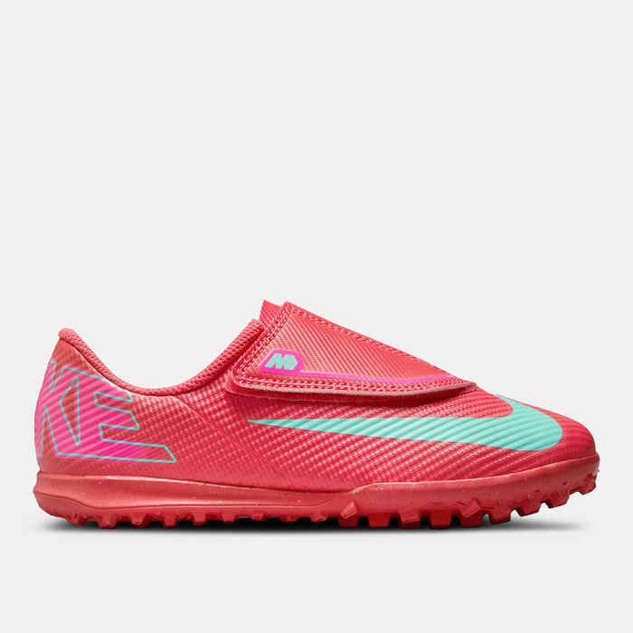 Nike Kids' Mercurial Vapor 16 Club Turf Ground Football Shoes Red Nike Kids' Mercurial Vapor 16 Club Turf Ground Football Shoes Red image number 0