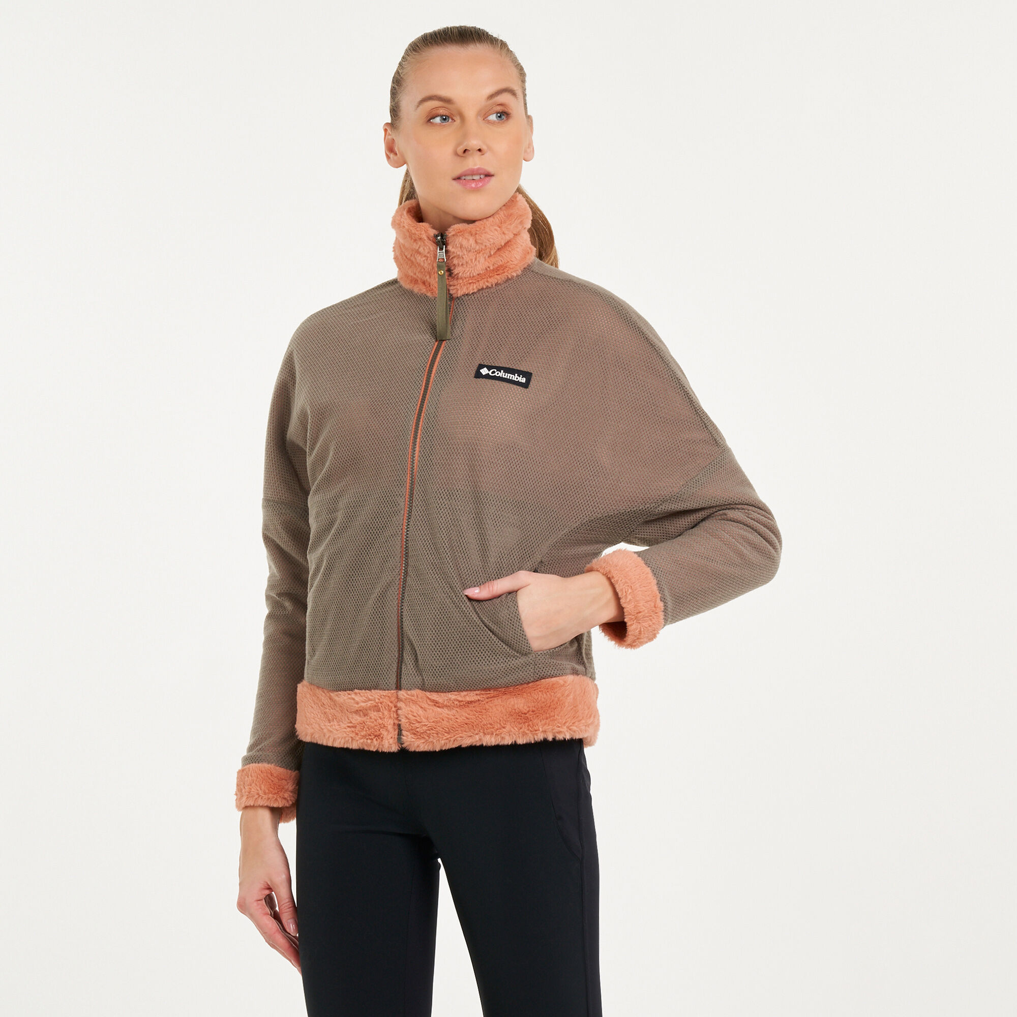Columbia bundle clearance up reversible fleece