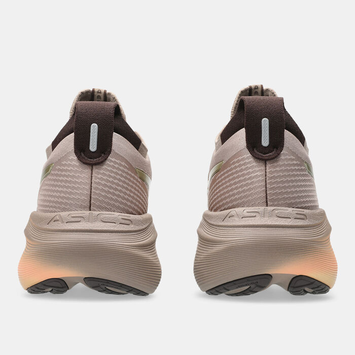 ASICS Men's GEL-NIMBUS 27 LUXE Running Shoes Gold image number 5