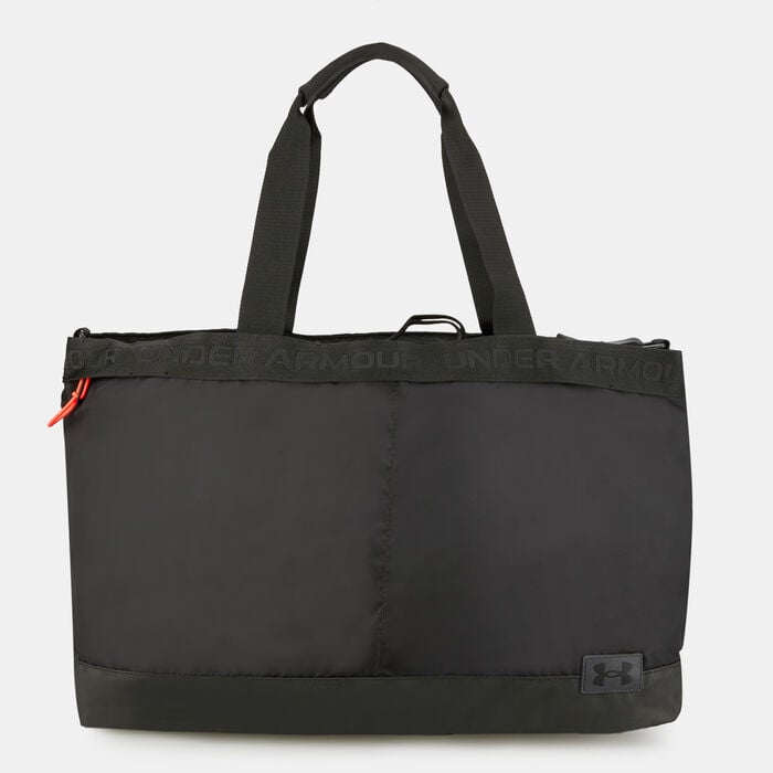 Under Armour Women's UA Essentials Signature Tote Bag Black Under Armour Women's UA Essentials Signature Tote Bag Black image number 0