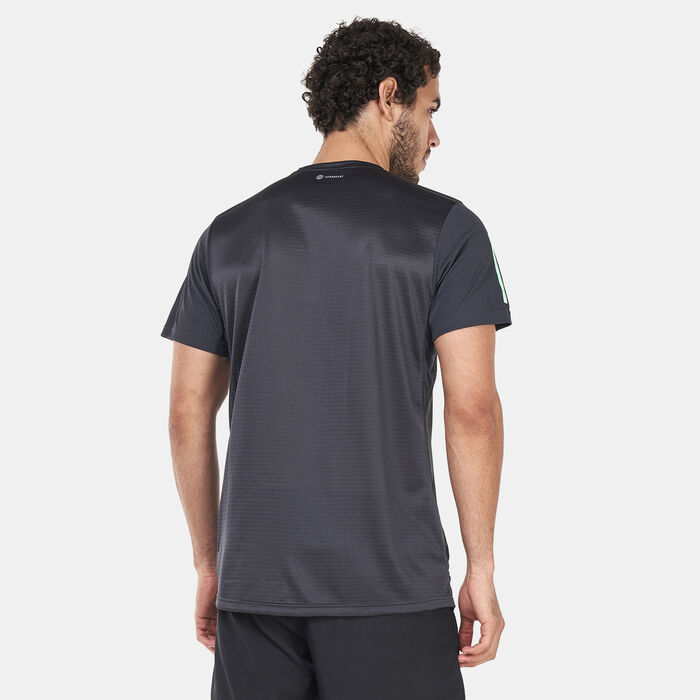adidas Men's Own The Run AEROREADY Graphics Running T-Shirt Black adidas Men's Own The Run AEROREADY Graphics Running T-Shirt Black image number 1