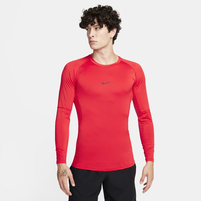 Nike Men's Pro Dri-FIT Training Top Red image number 0