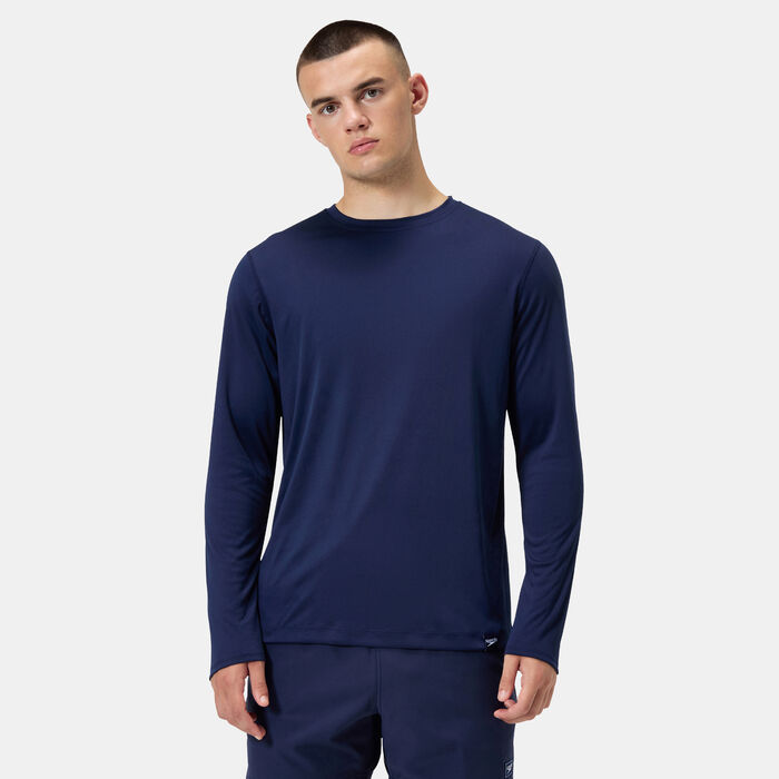 Speedo Men's Graphic Swimming T-Shirt Blue Speedo Men's Graphic Swimming T-Shirt Blue image number 0
