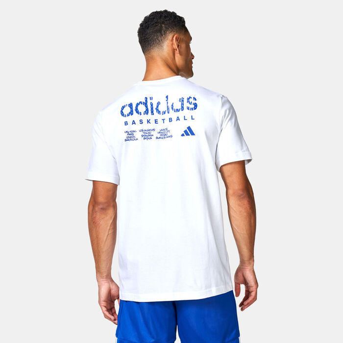 adidas Men's City Foundation Graphic T-Shirt White adidas Men's City Foundation Graphic T-Shirt White image number 1