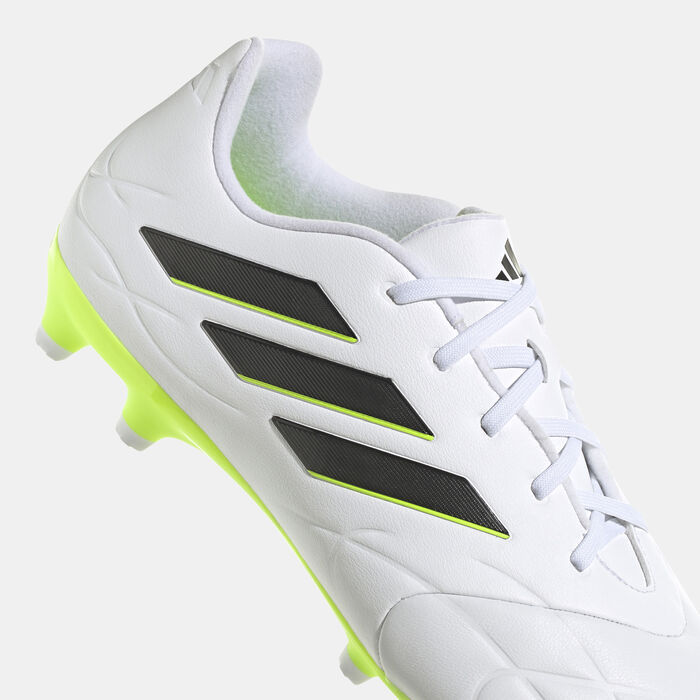 adidas Men's COPA PURE.3 Firm Ground Football Shoe White adidas Men's COPA PURE.3 Firm Ground Football Shoe White image number 3