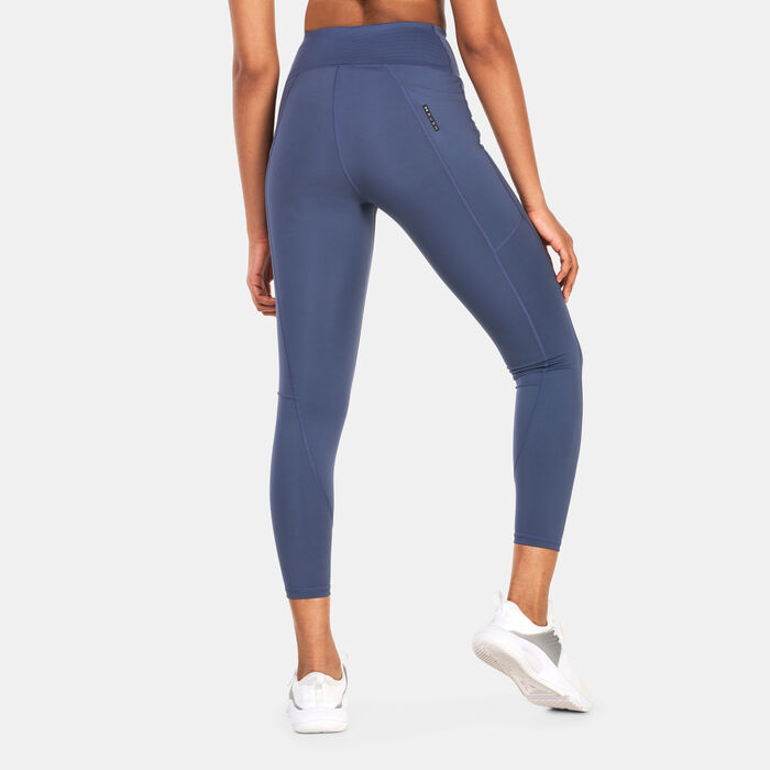 Under Armour Women's UA RUSH™ Ankle Leggings Grey Under Armour Women's UA RUSH™ Ankle Leggings Grey image number 1