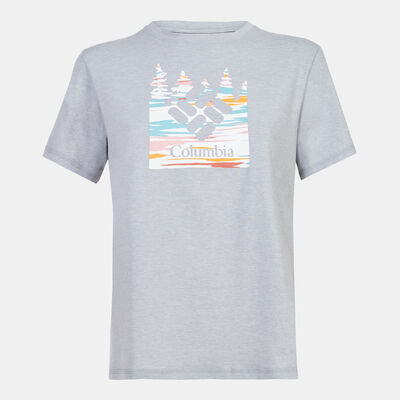 Columbia Women's Sun Trek Graphic T-Shirt Grey
