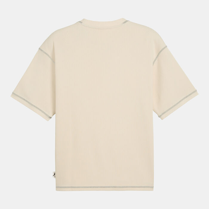 PUMA Men's MMQ T-Shirt Beige PUMA Men's MMQ T-Shirt Beige image number 1