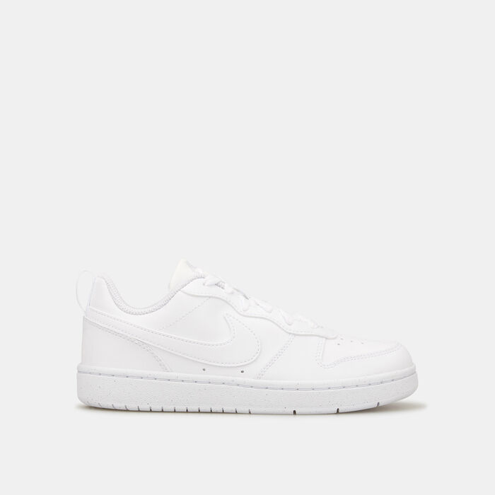 Nike Kids' Court Borough Low Recraft Shoes White Nike Kids' Court Borough Low Recraft Shoes White image number 0