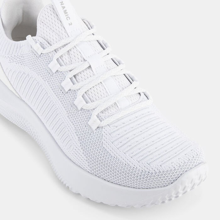 Under Armour Men's Dynamic 2 Training Shoes White Under Armour Men's Dynamic 2 Training Shoes White image number 4