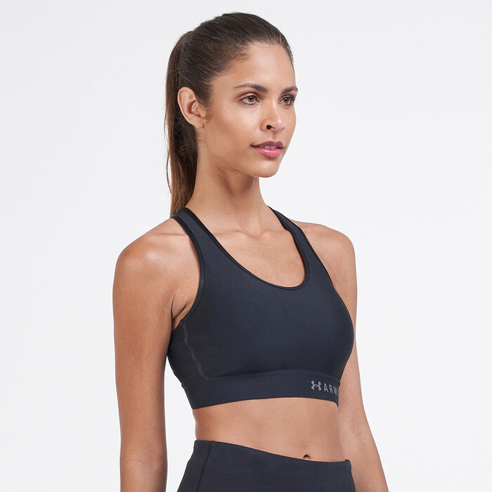 Under Armour Women's Armour® Mid Sports Bra Green Under Armour Women's Armour® Mid Sports Bra Green image number 0