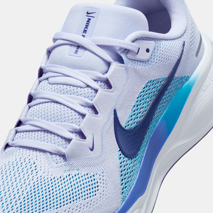 Nike Men's Pegasus 41 Road Running Shoes Blue Nike Men's Pegasus 41 Road Running Shoes Blue image number 4