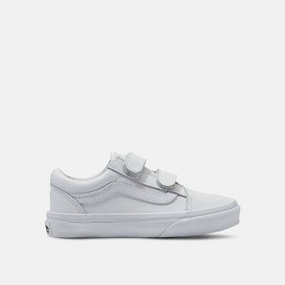 Vans Kids' Old Skool Classic Shoes White
