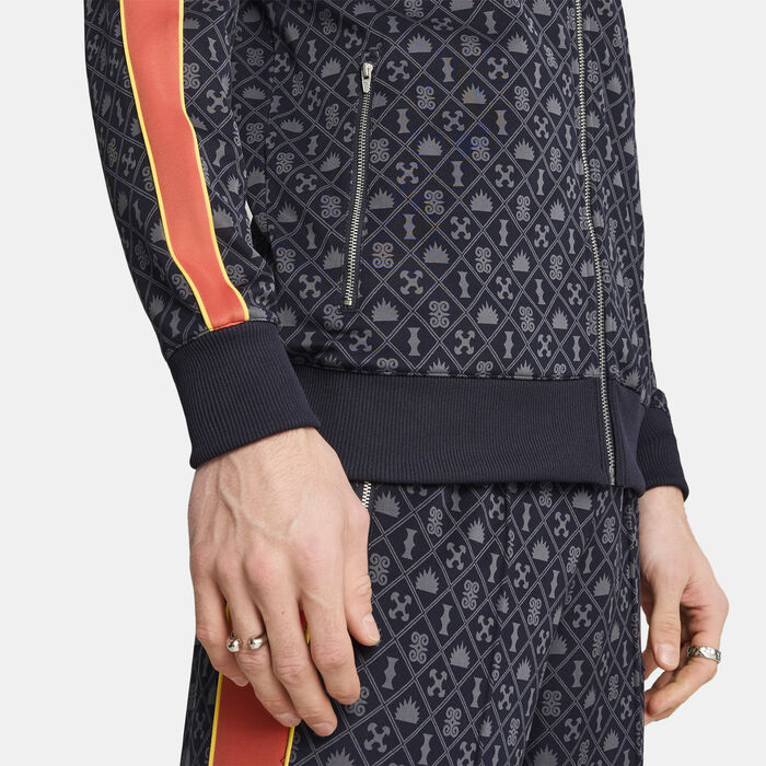 PUMA Men's RTU Values Track Jacket Blue image number 4