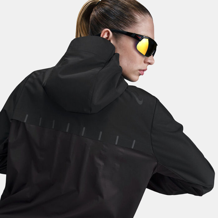 Nike Women's AeroSwift Aerogami Storm-FIT Running Jacket Black Nike Women's AeroSwift Aerogami Storm-FIT Running Jacket Black image number 4