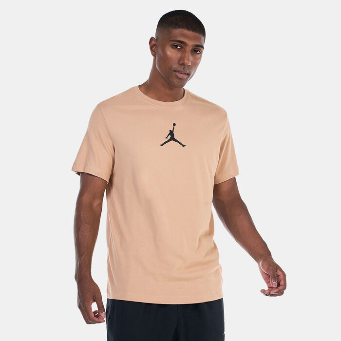 Jordan Men's Dri-FIT Jumpman T-Shirt Beige image number 0