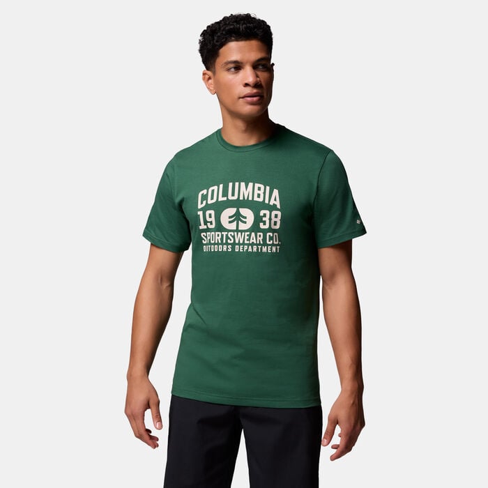 Columbia Men’s CSC Graphic T-Shirt Green Columbia Men’s CSC Graphic T-Shirt Green image number 0
