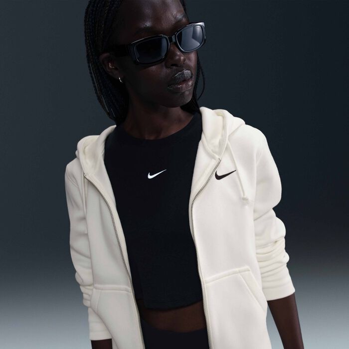 Nike Women's Sportswear Phoenix Hoodie Ivory image number 0