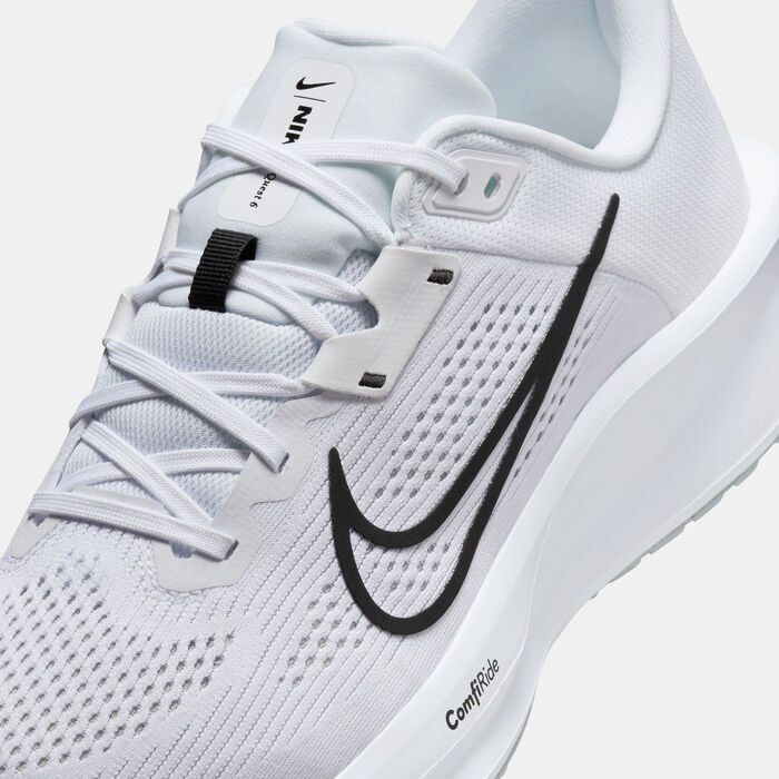 Nike Men's Quest 6 Road Running Shoes White Nike Men's Quest 6 Road Running Shoes White image number 4