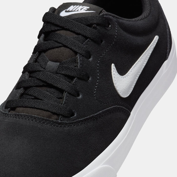 Nike Men's SB Charge Suede Shoes Black Nike Men's SB Charge Suede Shoes Black image number 4