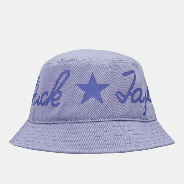 Converse Logo Bucket Hat Purple image number 0